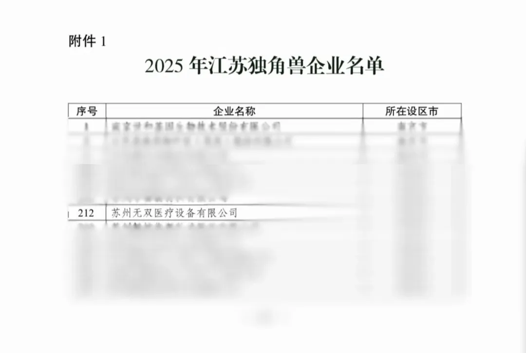無雙醫療 | 連續五年入選江蘇省潛在獨角獸企業，破解“卡脖子”難題，讓每一次心跳都安心！